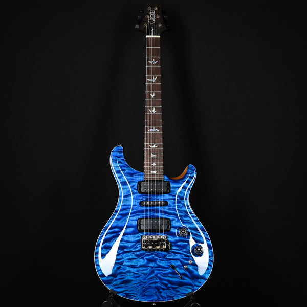 PRS Modern Eagle V Wood Library w/ 10-Top & Brazilian Rosewood Fingerboard Electric Guitar- Lake Blue 2025 (0414986)