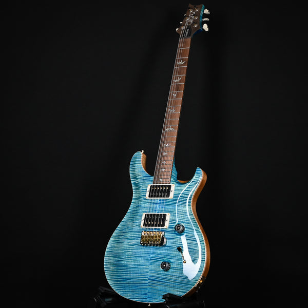 PRS Custom 24 Wood Library w/ 10-Top, Brazilian Rosewood & DMO Pickups- Carrol Blue 2025 (0401670)