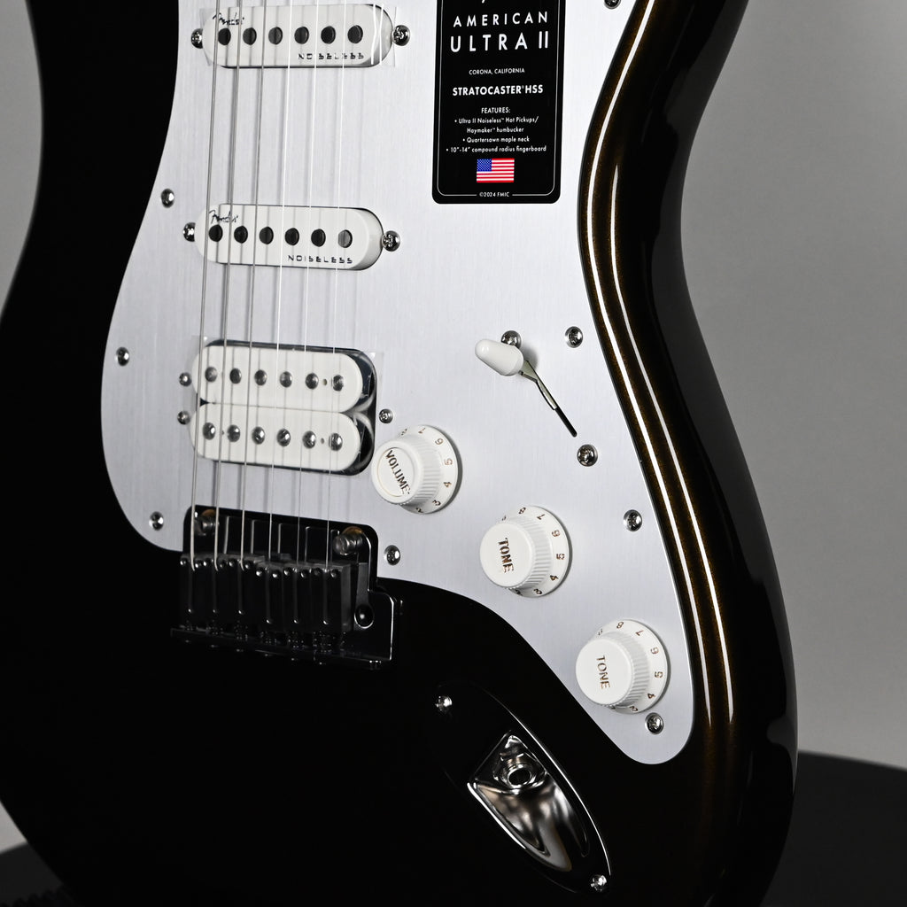 Fender American Ultra II Stratocaster HSS w/ Ebony Fingerboard- Texas Tea 2026 (US26008036)