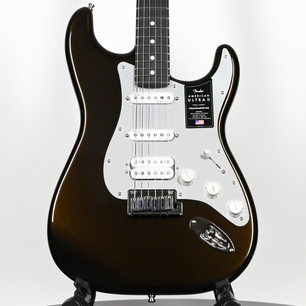 Fender American Ultra II Stratocaster HSS w/ Ebony Fingerboard- Texas Tea 2026 (US26008036)