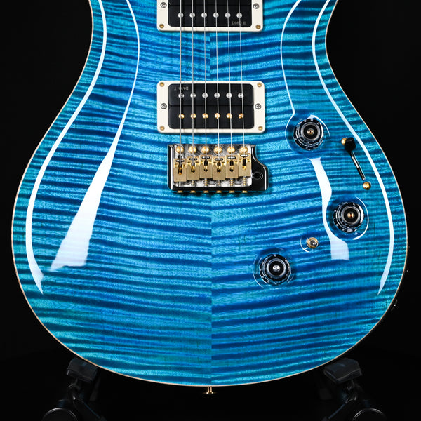 PRS Custom 24 Piezo w/ 10-Top & DMO Pickups- Carrol Blue 2025 (0406227)