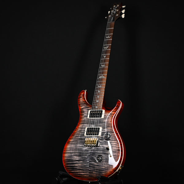 PRS Custom 24 Wood Library w/ 10-Top & DMO Pickups- Charcoal Cherry Burst 2025 (0401666)