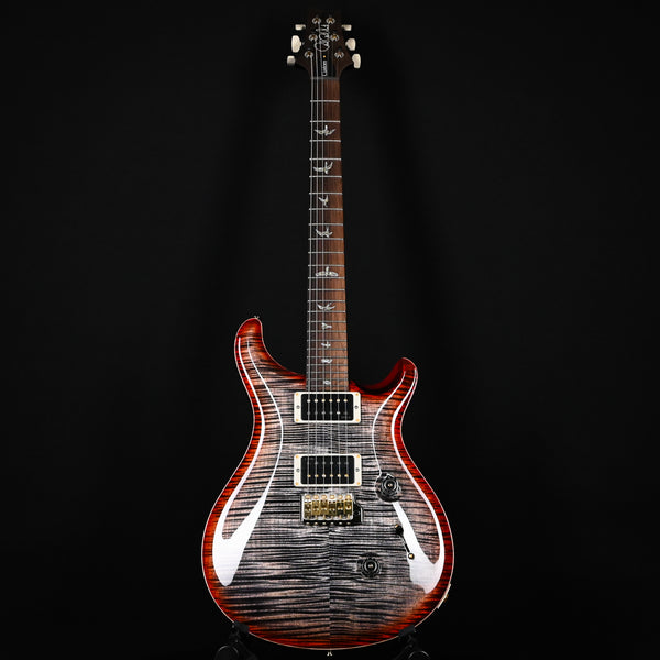 PRS Custom 24 Wood Library w/ 10-Top & DMO Pickups- Charcoal Cherry Burst 2025 (0401666)