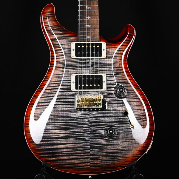 PRS Custom 24 Wood Library w/ 10-Top & DMO Pickups- Charcoal Cherry Burst 2025 (0401666)