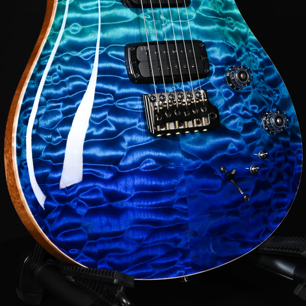 PRS Modern Eagle V Wood Library w/ 10-Top & Brazilian Rosewood Fingerboard Electric Guitar- Blue Fade 2025 (0415002)