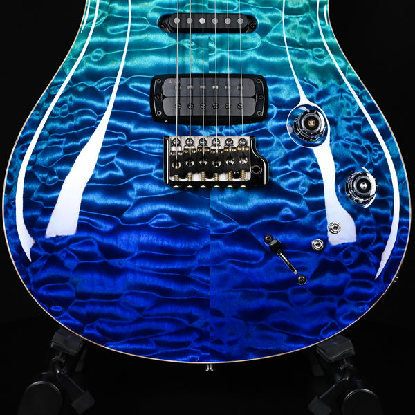 PRS Modern Eagle V Wood Library w/ 10-Top & Brazilian Rosewood Fingerboard Electric Guitar- Blue Fade 2025 (0415002)