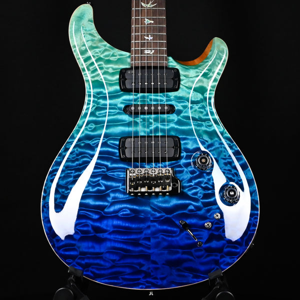 PRS Modern Eagle V Wood Library w/ 10-Top & Brazilian Rosewood Fingerboard Electric Guitar- Blue Fade 2025 (0415002)
