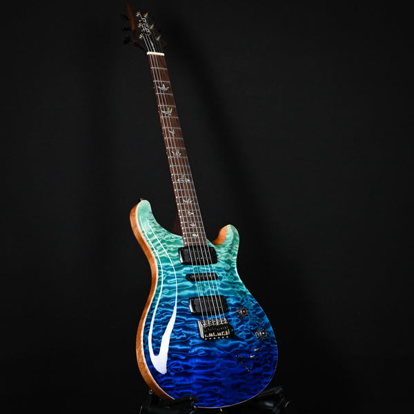 PRS Modern Eagle V Wood Library w/ 10-Top & Brazilian Rosewood Fingerboard Electric Guitar- Blue Fade 2025 (0415002)