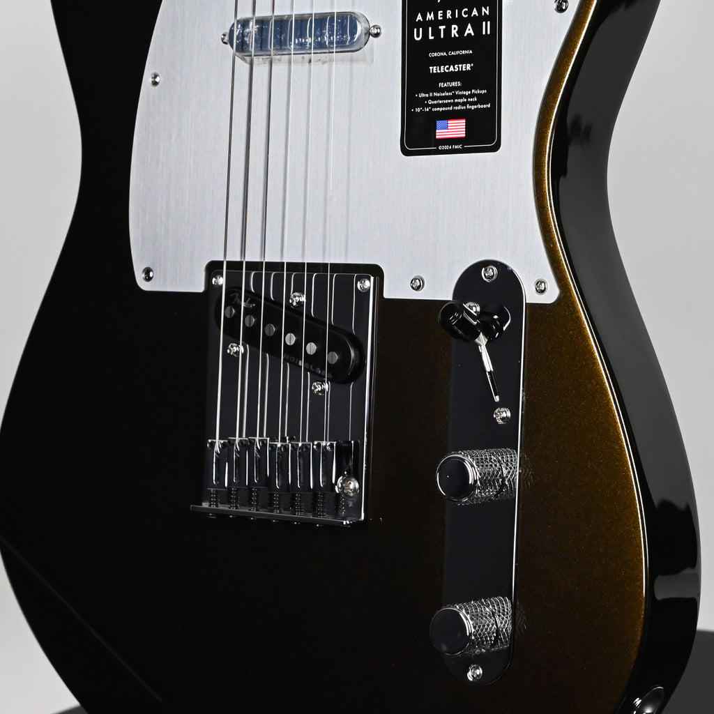 Fender American Ultra II Telecaster w/ Ebony Fingerboard- Texas Tea (US25009371)