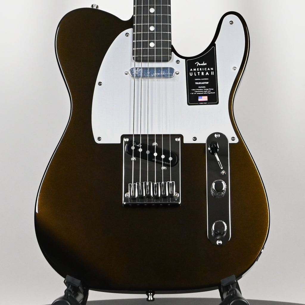 Fender American Ultra II Telecaster w/ Ebony Fingerboard- Texas Tea (US25009371)