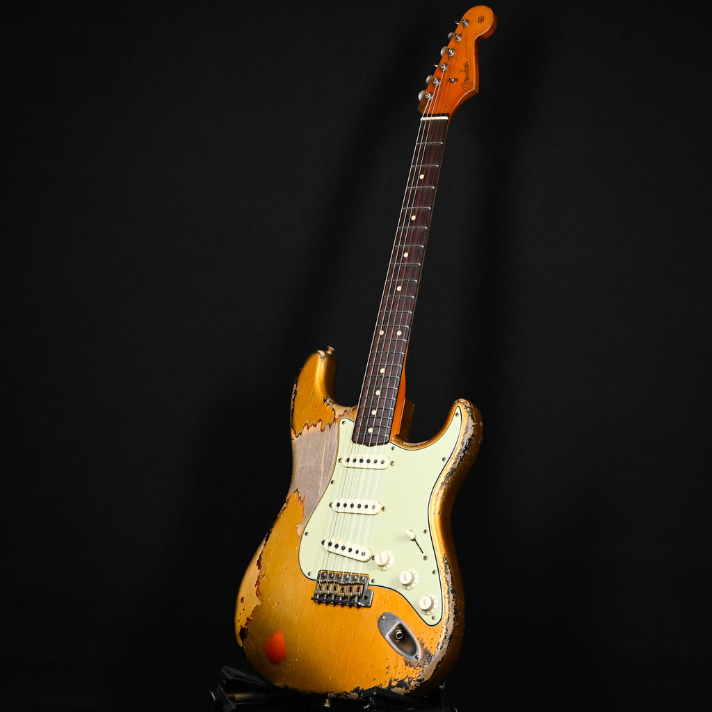 Fender Custom Shop Masterbuilt Dale Wilson '60s Stratocaster Heavy Relic- Green/ Gold Patina over 3-Tone Sunburst 2026 (CZ591708)