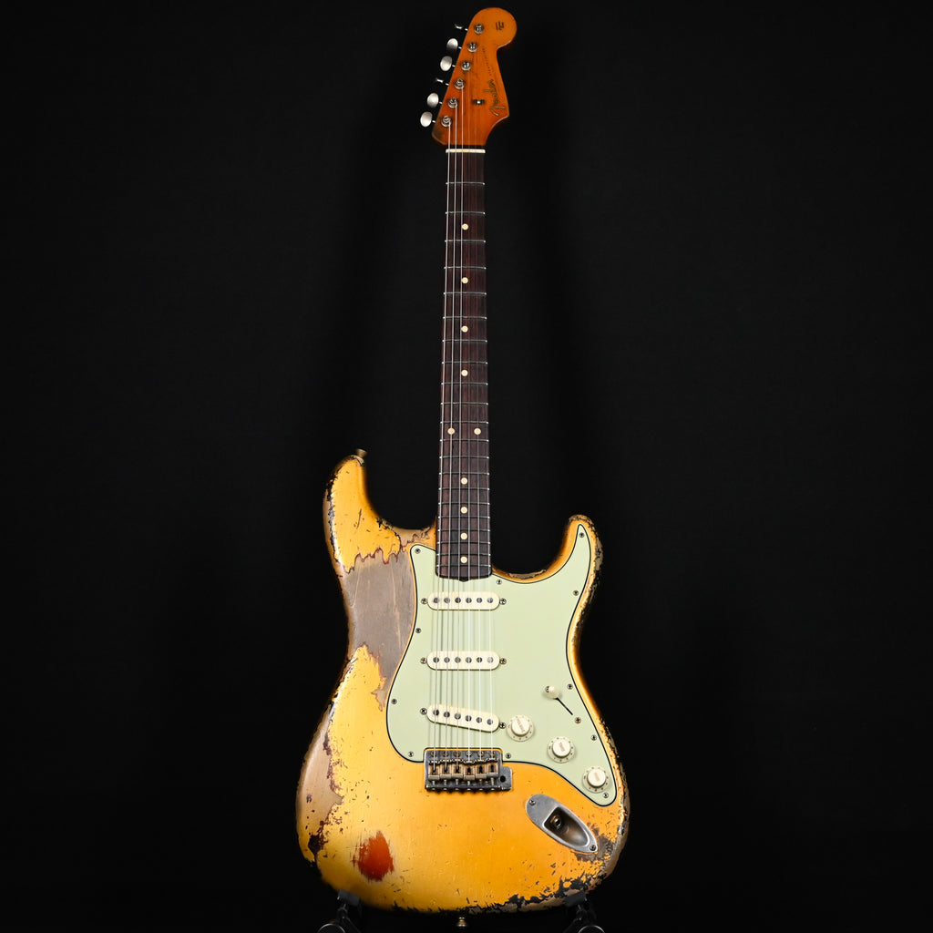 Fender Custom Shop Masterbuilt Dale Wilson '60s Stratocaster Heavy Relic- Green/ Gold Patina over 3-Tone Sunburst 2026 (CZ591708)