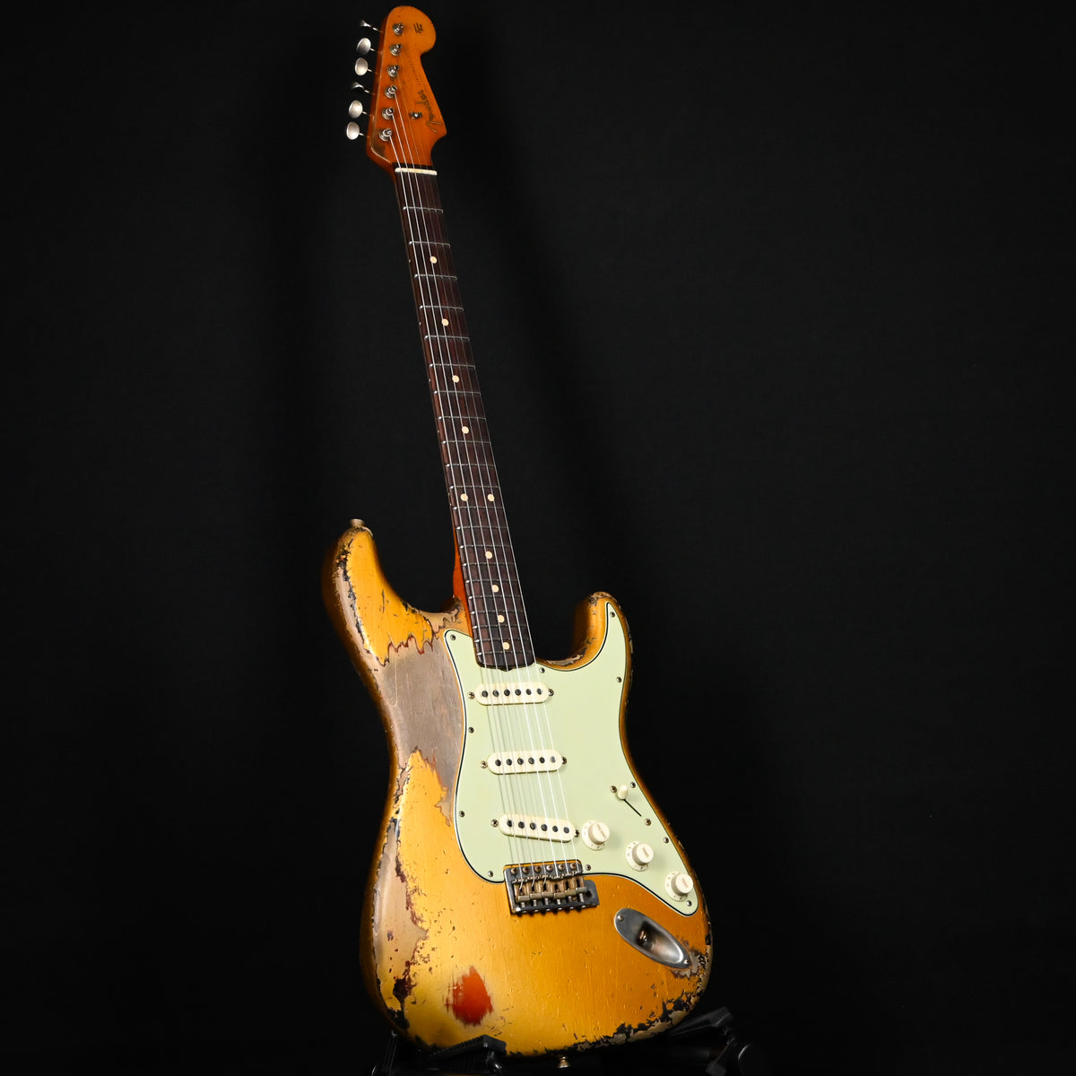 Fender Custom Shop Masterbuilt Dale Wilson '60s Stratocaster Heavy Relic- Green/ Gold Patina over 3-Tone Sunburst 2026 (CZ591708)
