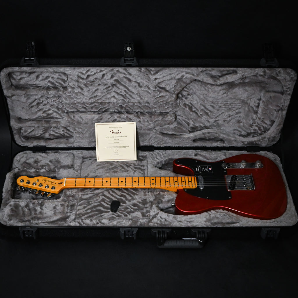 Fender American Ultra II Telecaster w/ Maple Fingerboard- Sinister Red 2026 (US26003469)