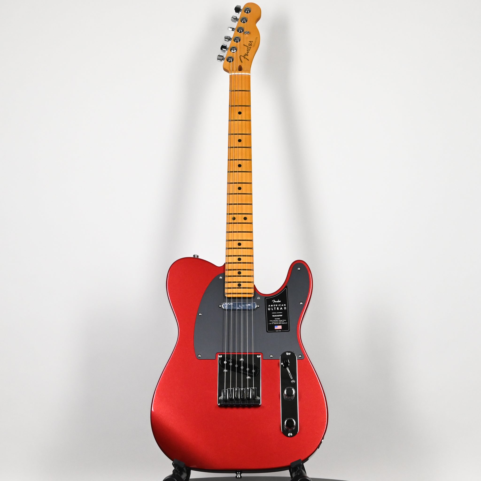 Fender American Ultra II Telecaster w/ Maple Fingerboard- Sinister Red 2026 (US26003469)