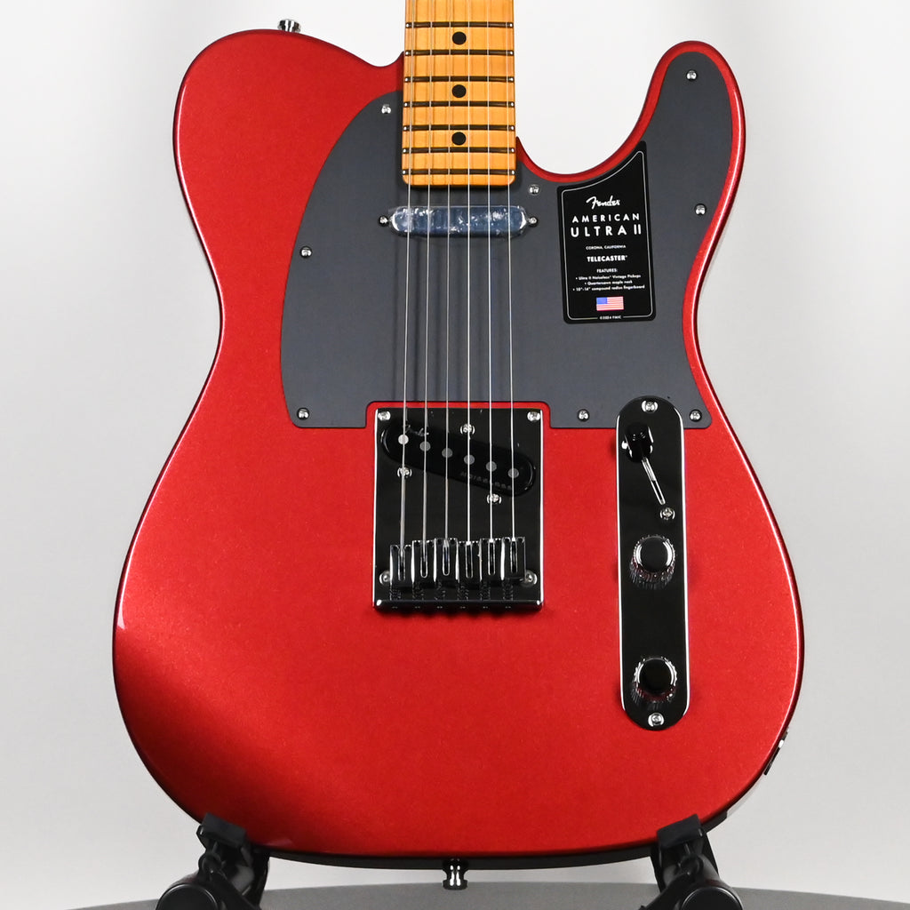 Fender American Ultra II Telecaster w/ Maple Fingerboard- Sinister Red 2026 (US26003469)