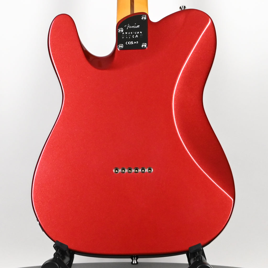 Fender American Ultra II Telecaster w/ Maple Fingerboard- Sinister Red 2026 (US26003469)