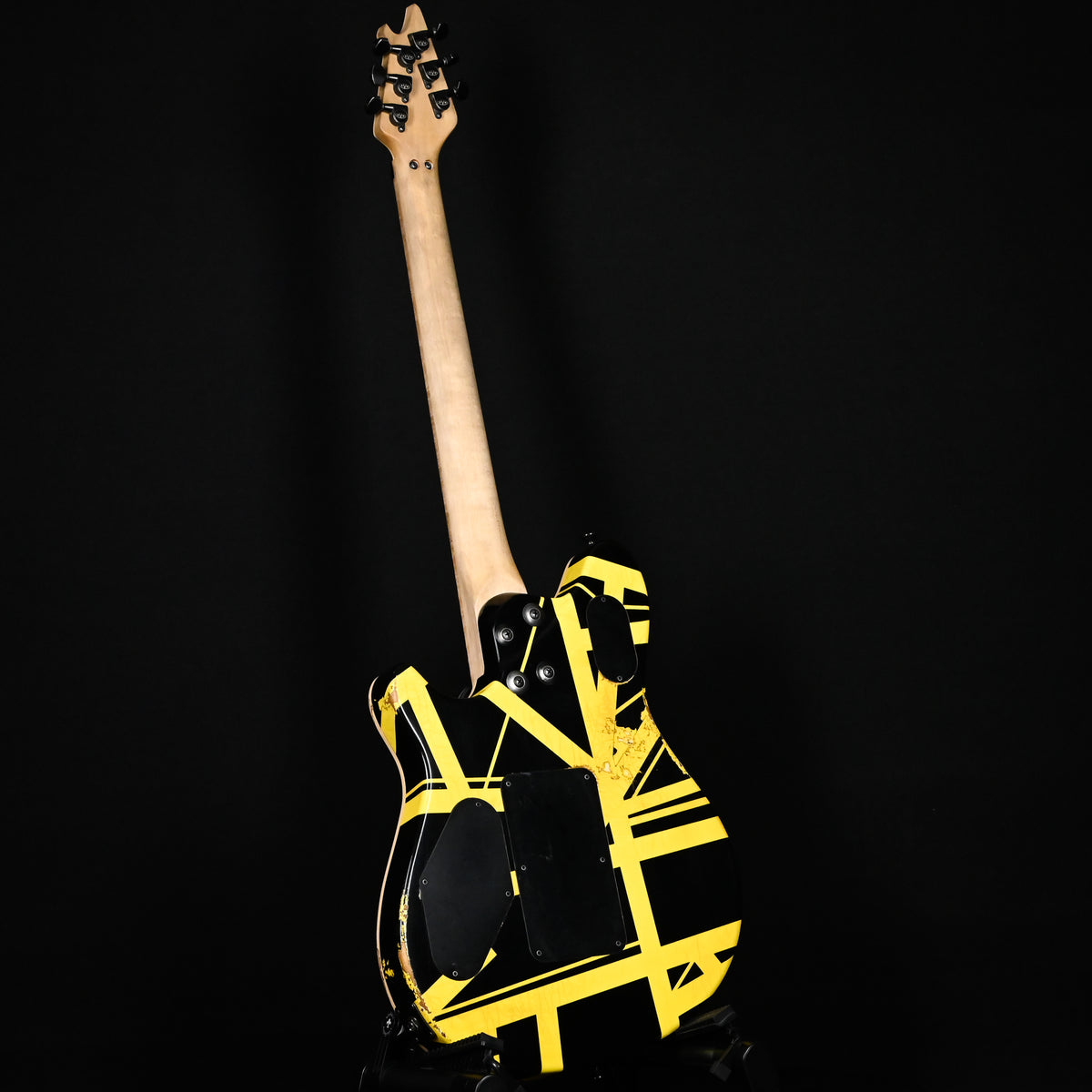 EVH Custom Shop USA Special Edition Wolfgang, Nitro Relic Tour- Black & Yellow Stripes 2026 (WG17876A)