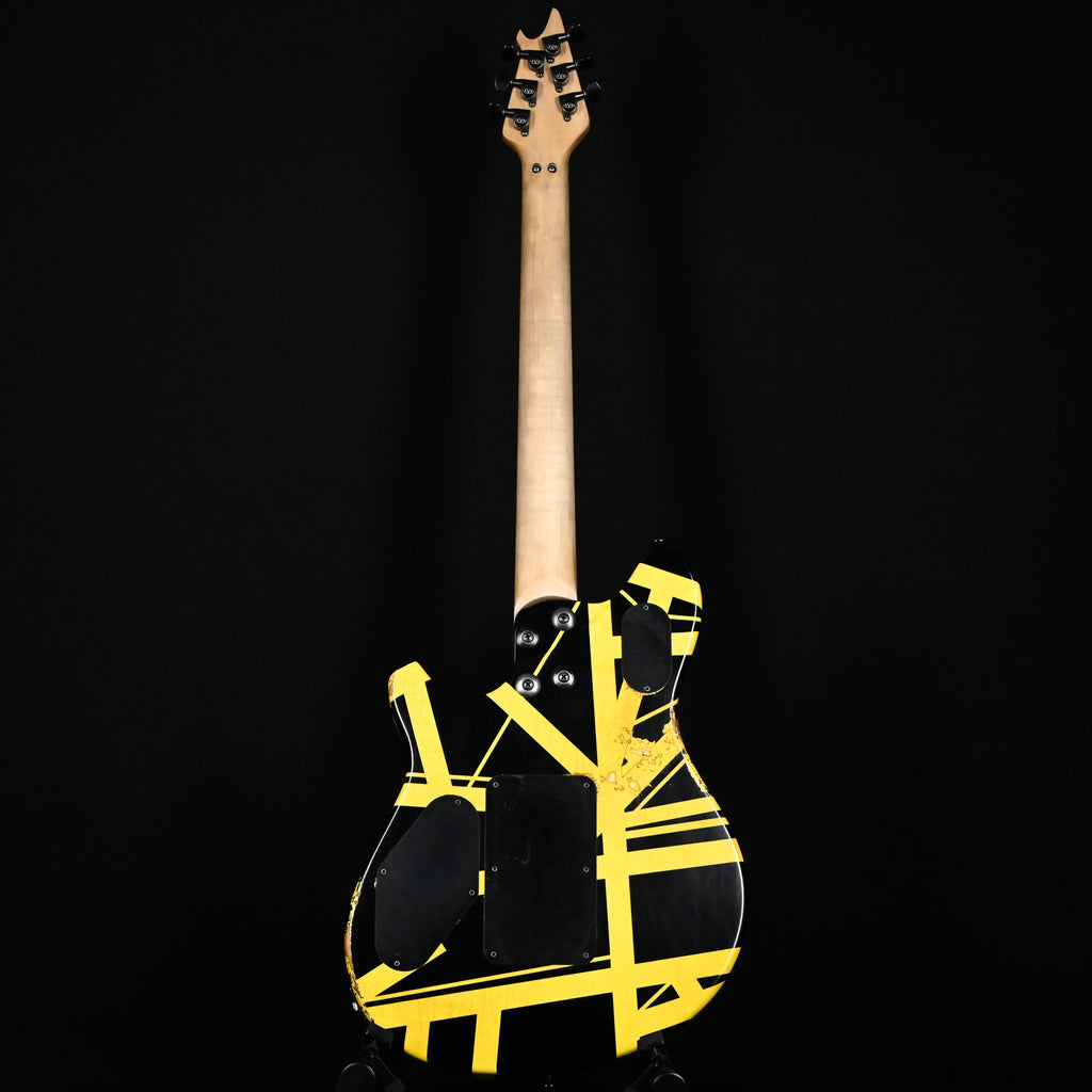 EVH Custom Shop USA Special Edition Wolfgang, Nitro Relic Tour- Black & Yellow Stripes 2026 (WG17876A)