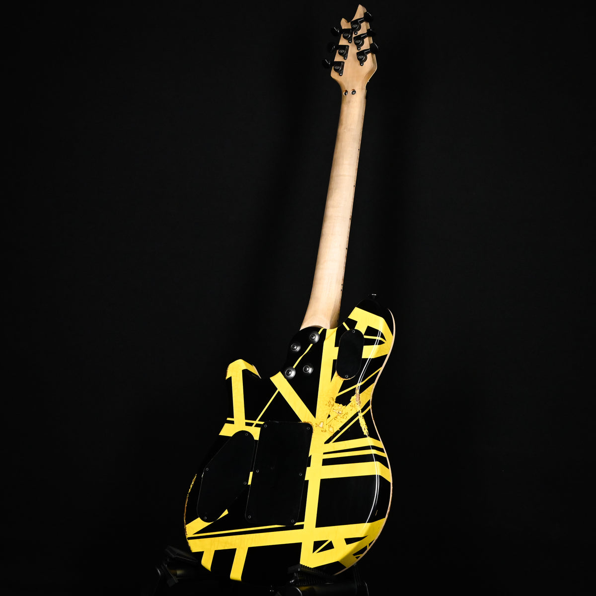 EVH Custom Shop USA Special Edition Wolfgang, Nitro Relic Tour- Black & Yellow Stripes 2026 (WG17876A)