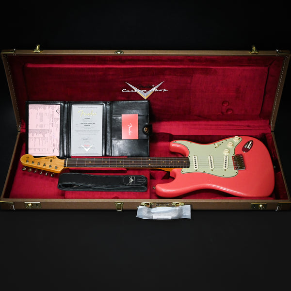 Fender Custom Shop Limited Edition '60 Stratocaster Journeyman- Super Faded Aged Fiesta Red 2025 (CZ584119)