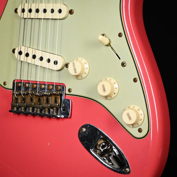 Fender Custom Shop Limited Edition '60 Stratocaster Journeyman- Super Faded Aged Fiesta Red 2025 (CZ584119)