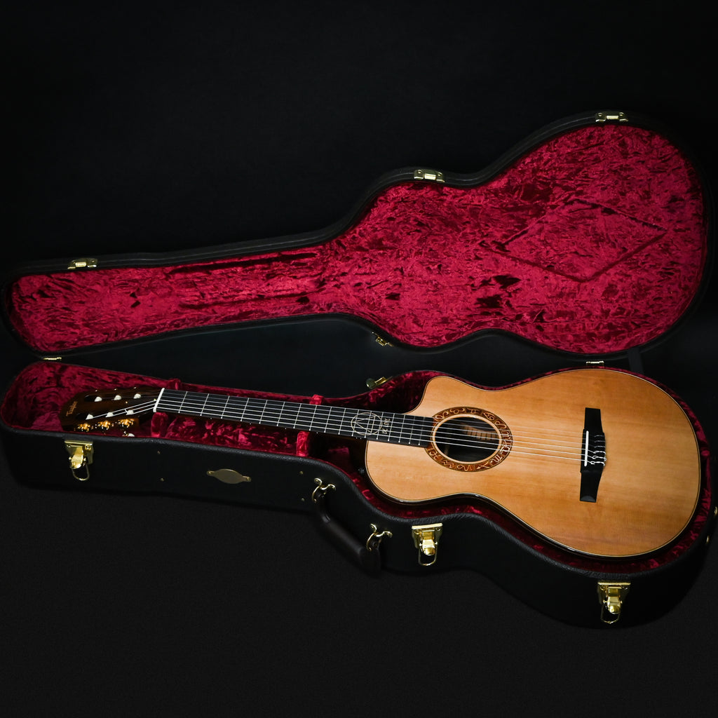 Taylor Jason Mraz Signature Model (JMSM) Nylon w/ Western Red Cedar Top & Indian Rosewood Back and Sides Acoustic-Electric Guitar 2026 (1201146085)