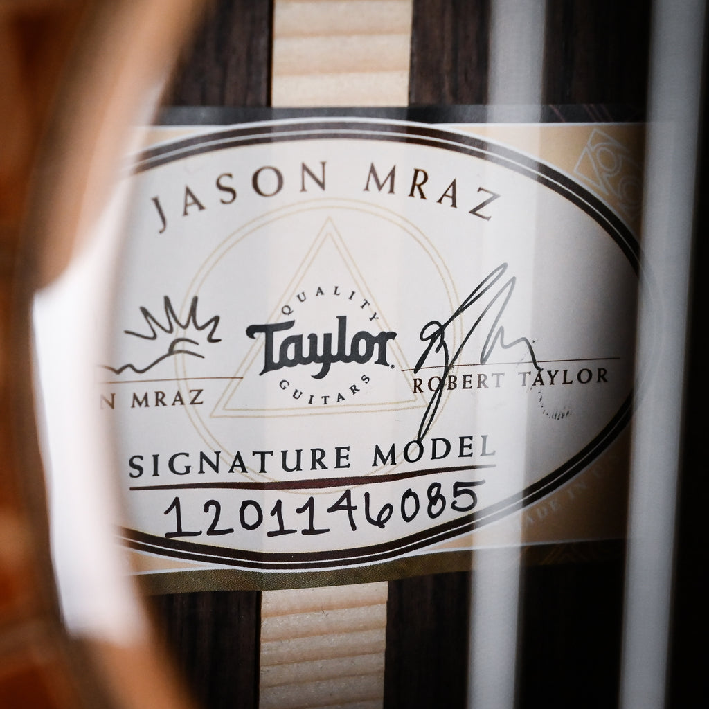 Taylor Jason Mraz Signature Model (JMSM) Nylon w/ Western Red Cedar Top & Indian Rosewood Back and Sides Acoustic-Electric Guitar 2026 (1201146085)