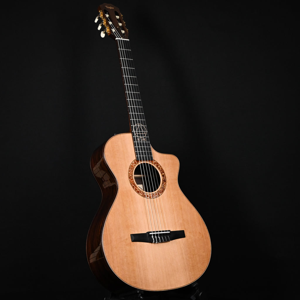 Taylor Jason Mraz Signature Model (JMSM) Nylon w/ Western Red Cedar Top & Indian Rosewood Back and Sides Acoustic-Electric Guitar 2026 (1201146085)