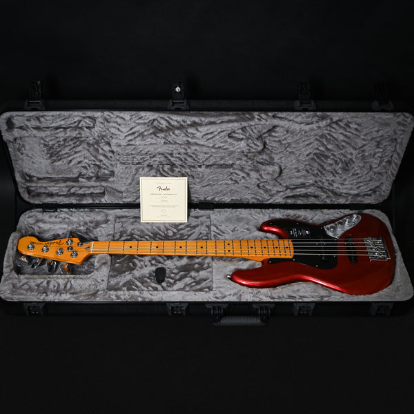 Fender American Ultra II Jazz Bass V w/ Maple Fingerboard- Sinister Red 2026 (US26002589)