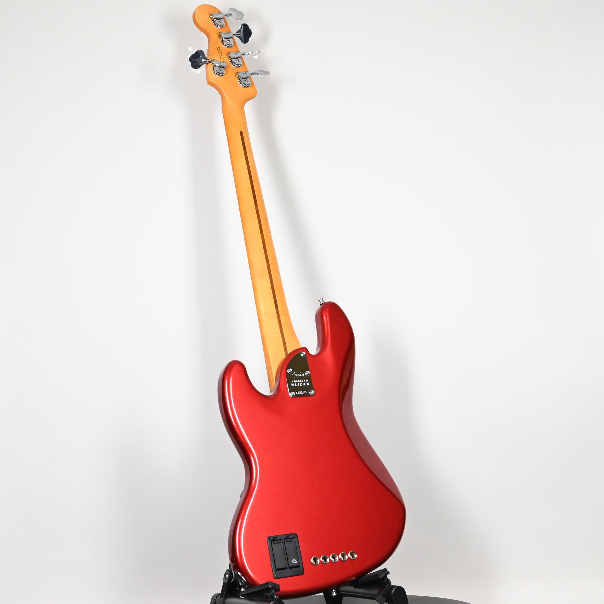 Fender American Ultra II Jazz Bass V w/ Maple Fingerboard- Sinister Red 2026 (US26002589)