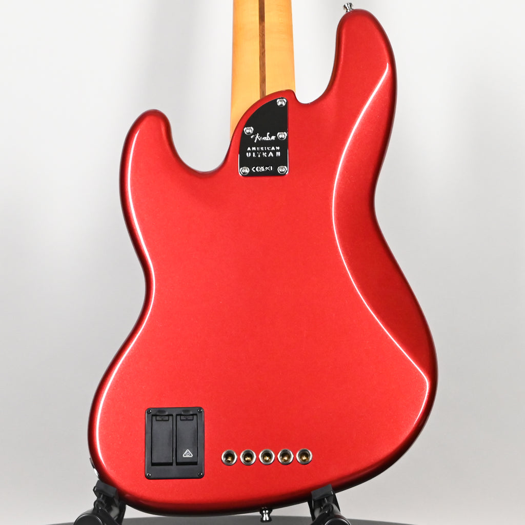 Fender American Ultra II Jazz Bass V w/ Maple Fingerboard- Sinister Red 2026 (US26002589)