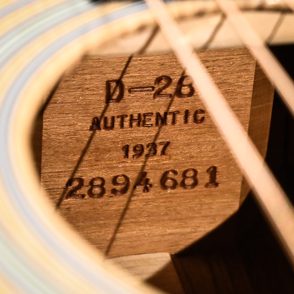 Martin D-28 Authentic 1937 Authentic Series, Authentic D-14 Fret, Acoustic 2026 (2894681)