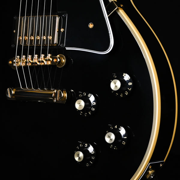 Gibson Custom 1968 Les Paul Custom Reissue Gloss w/ Gold Hardware- Ebony 2025 (501768)