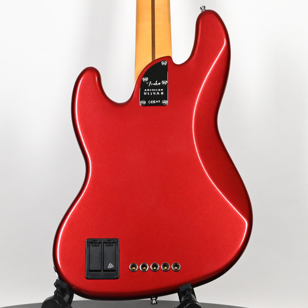 Fender American Ultra II Jazz Bass V w/ Maple Fingerboard- Sinister Red 2026 (US26008841)