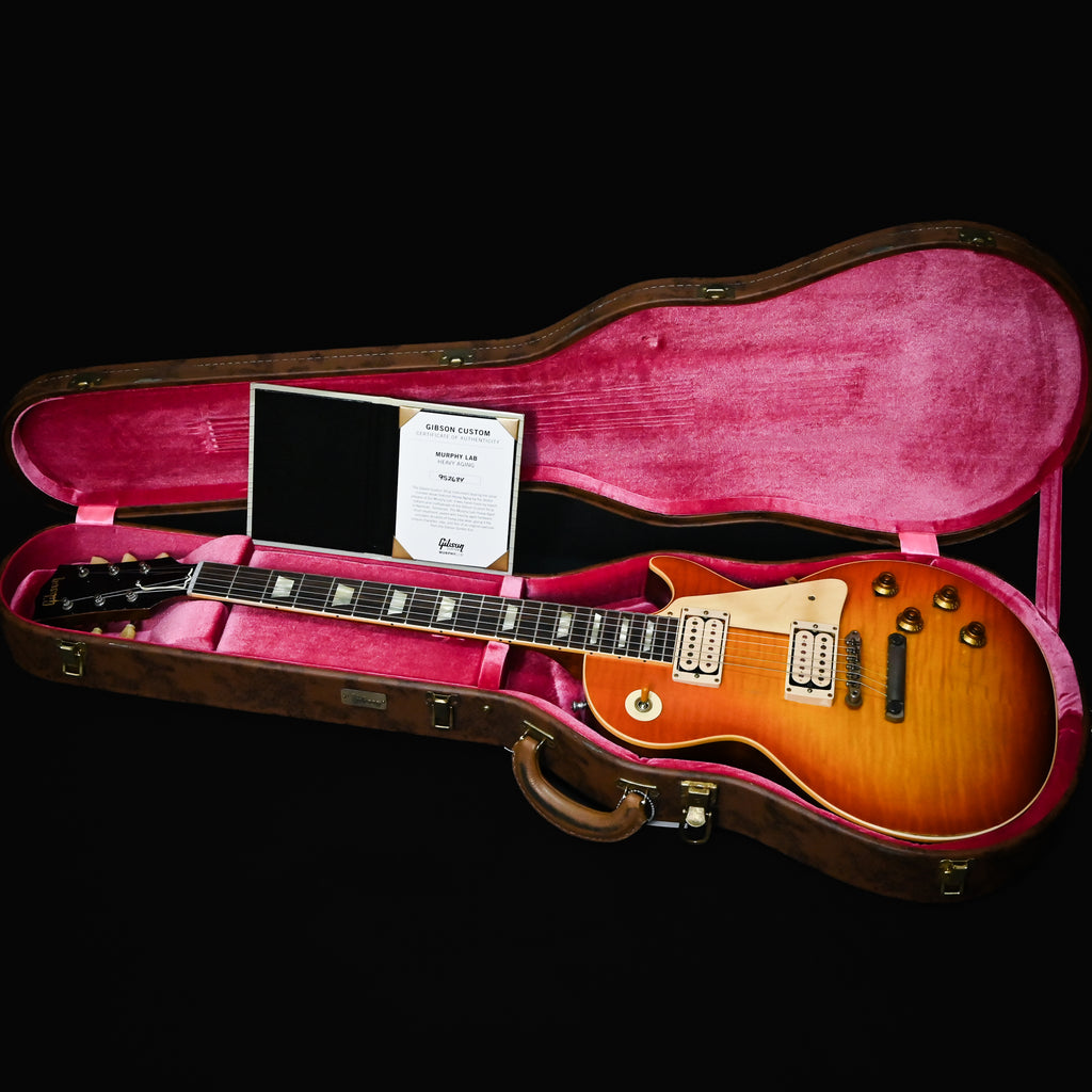 Gibson Custom Dealer Select 1959 Les Paul Standard Reissue Murphy Lab Heavy Aged- "Beauty of the Burst" Page 86 (952684)