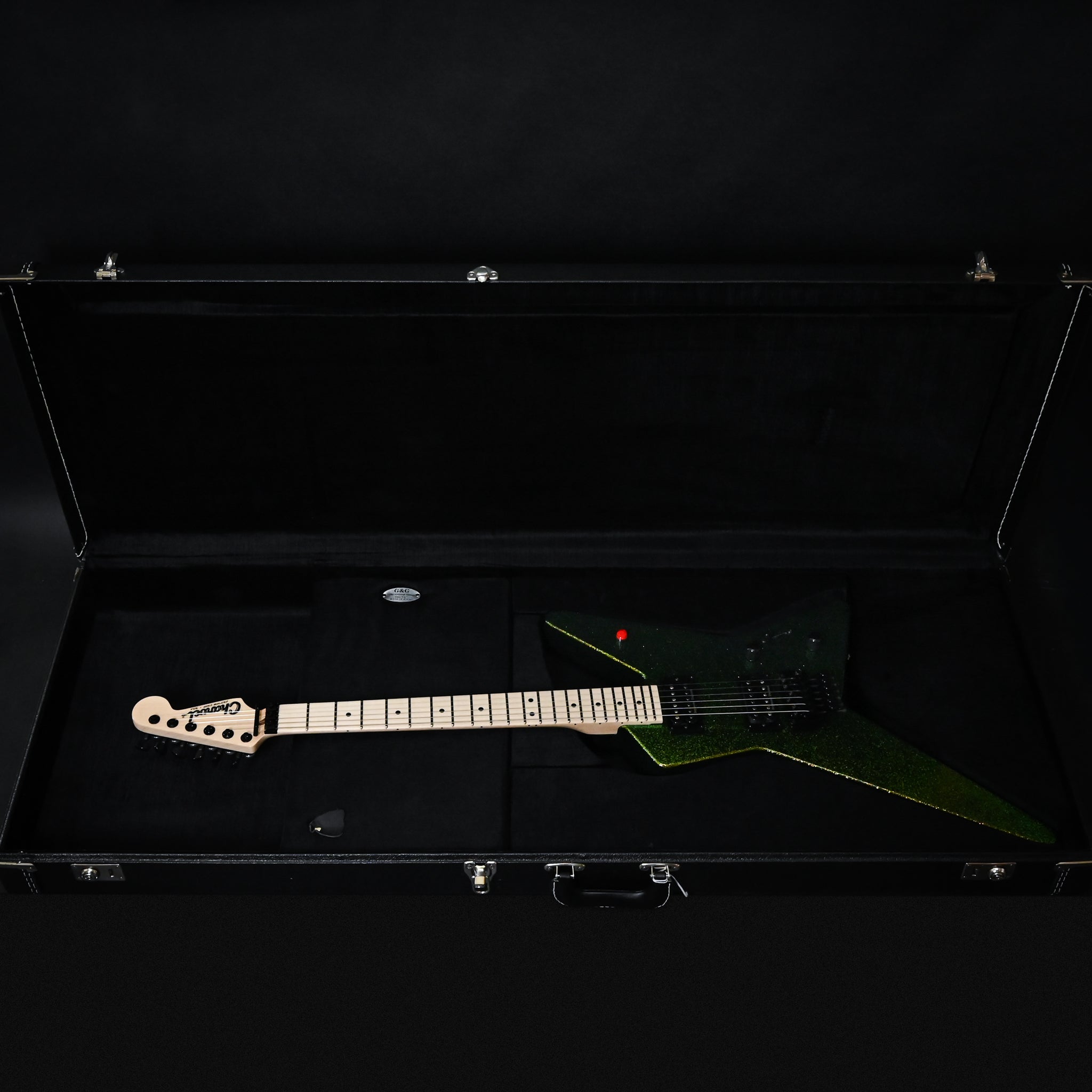 Charvel Custom Shop USA Masterbuilt by Pasquale Campolattano Star Electric Guitar- Scarab Sparkle 2025 (C18993)