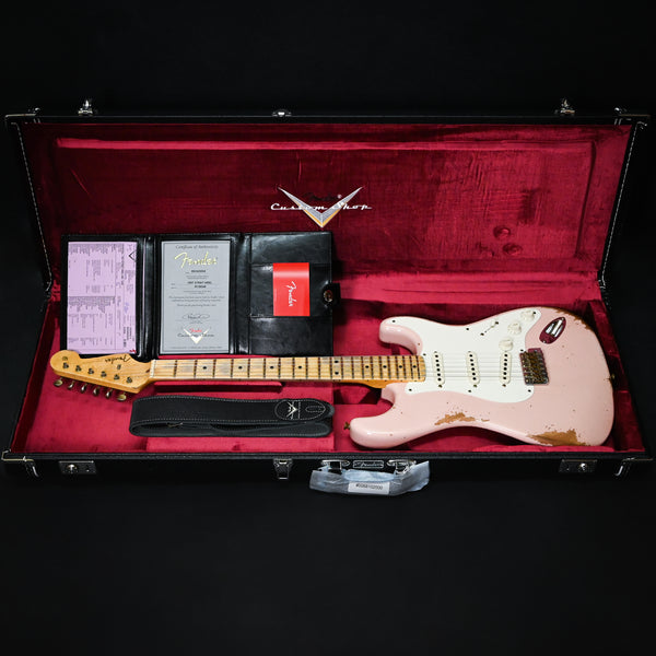 Fender Custom Shop 1957 Stratocaster Heavy Relic- Shell Pink 2024 (R136246)