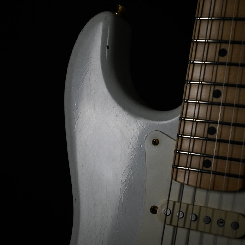 Fender Custom Shop Masterbuilt Yuriy Shishkov Featherweight Stratocaster Journeyman- Olympic White 2026 (R145328) Used – Mint