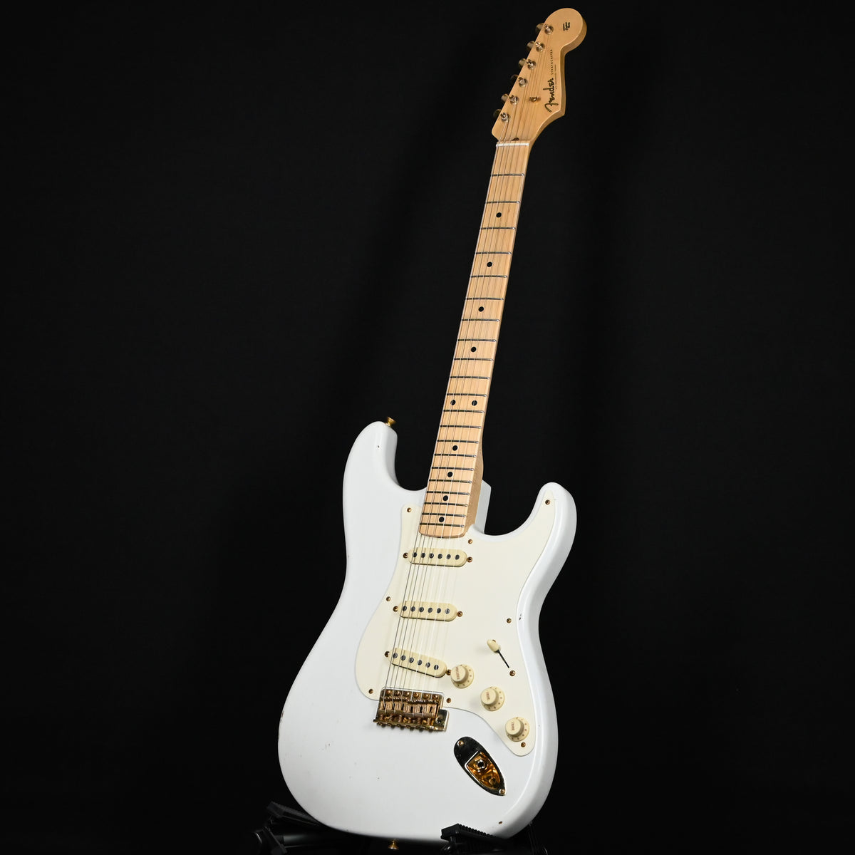 Fender Custom Shop Masterbuilt Yuriy Shishkov Featherweight Stratocaster Journeyman- Olympic White 2026 (R145328) Used – Mint