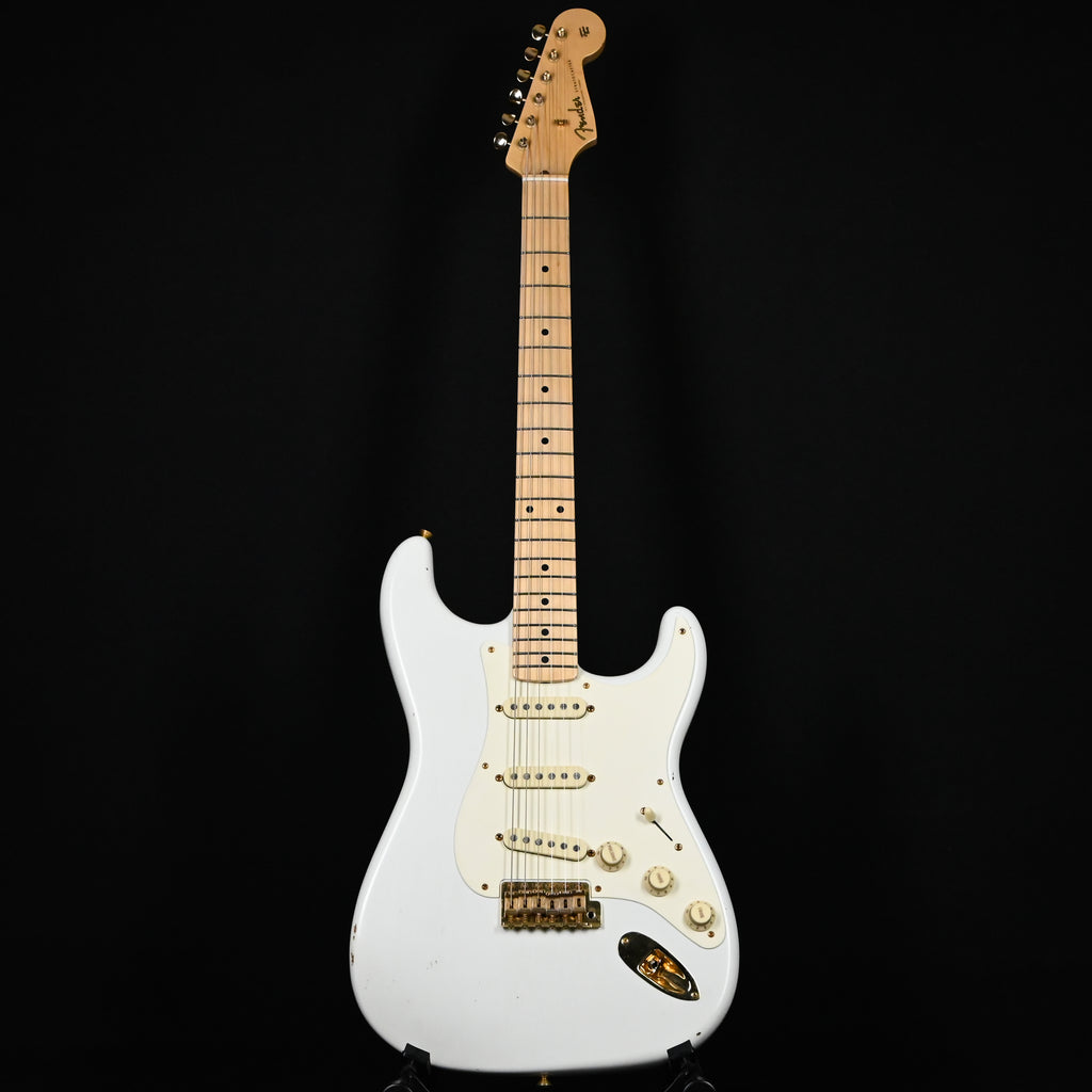 Fender Custom Shop Masterbuilt Yuriy Shishkov Featherweight Stratocaster Journeyman- Olympic White 2026 (R145328) Used – Mint