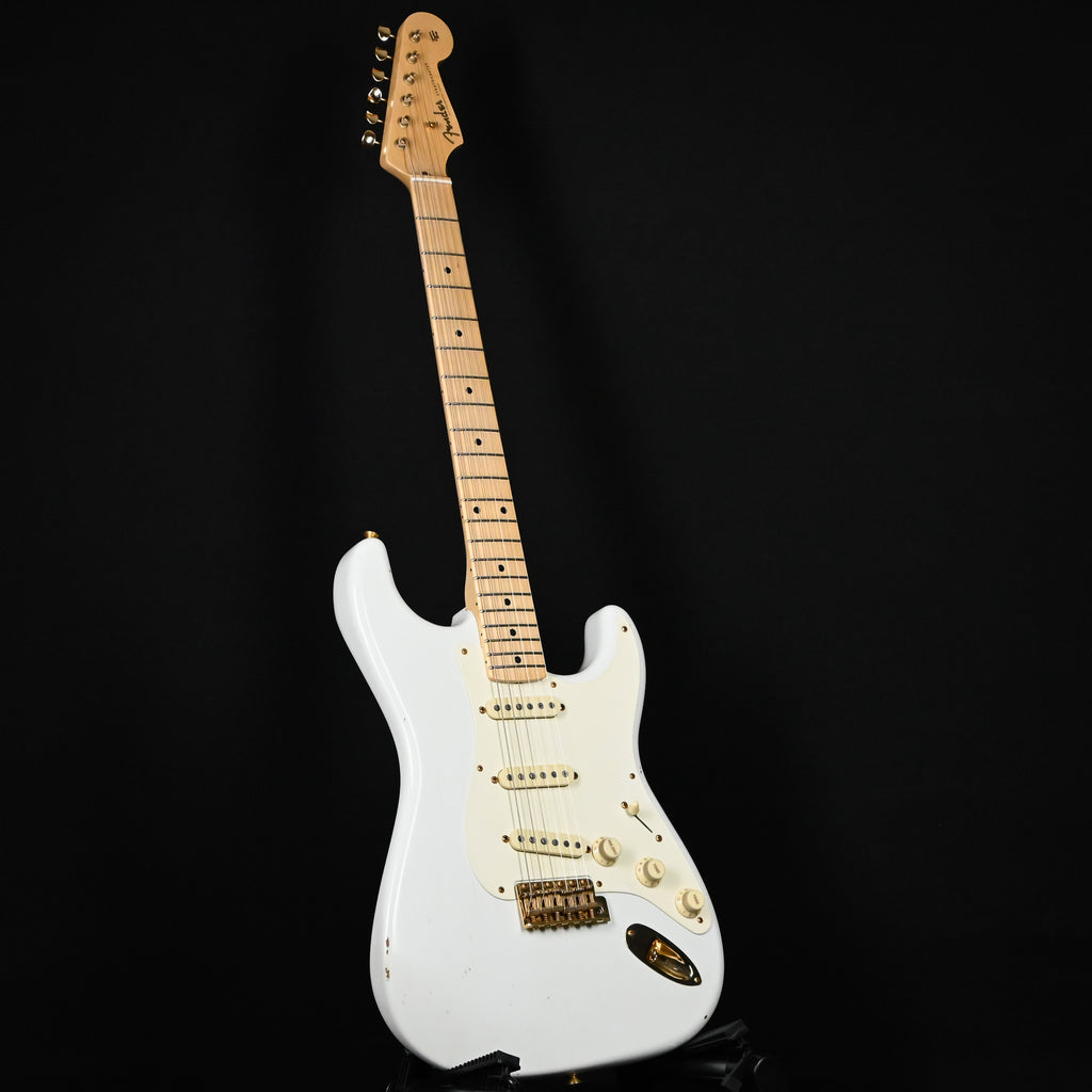 Fender Custom Shop Masterbuilt Yuriy Shishkov Featherweight Stratocaster Journeyman- Olympic White 2026 (R145328) Used – Mint