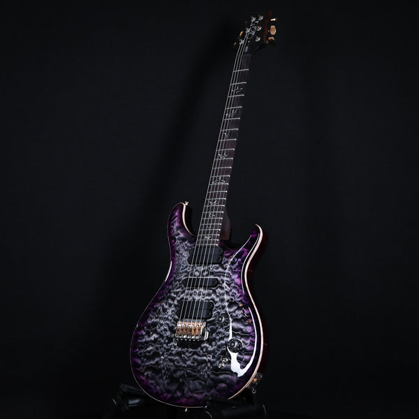 PRS Wood Library 509 10 Top Quilt Maple Brazilian Rosewood FB Charcoal Purple Burst 2024 (0372092)