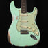 Fender Custom Shop Limited Edition 1962 Stratocaster w/ Handwound 60/63 Pickups, Heavy Relic- Aged Surf Green 2025 (CZ589616)