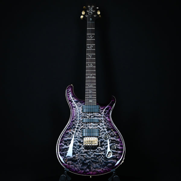 PRS Wood Library 509 10 Top Quilt Maple Brazilian Rosewood FB Charcoal Purple Burst 2024 (0372092)