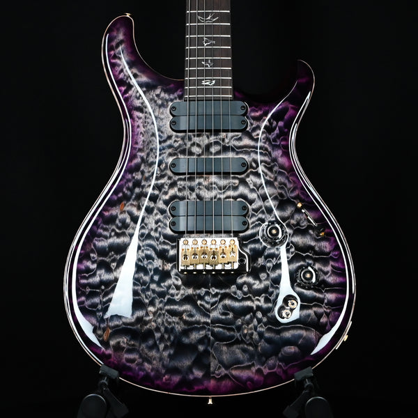 PRS Wood Library 509 10 Top Quilt Maple Brazilian Rosewood FB Charcoal Purple Burst 2024 (0372092)