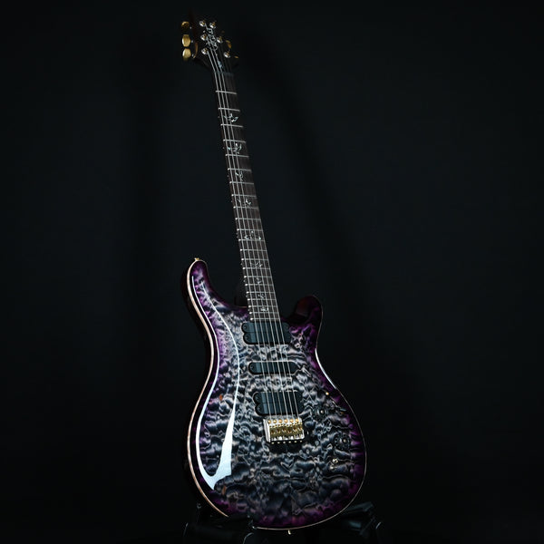 PRS Wood Library 509 10 Top Quilt Maple Brazilian Rosewood FB Charcoal Purple Burst 2024 (0372092)