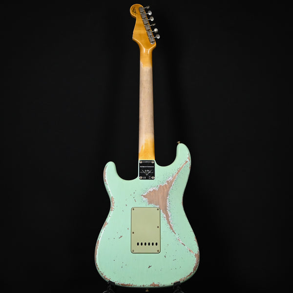 Fender Custom Shop Limited Edition 1962 Stratocaster w/ Handwound 60/63 Pickups, Heavy Relic- Aged Surf Green 2025 (CZ589616)