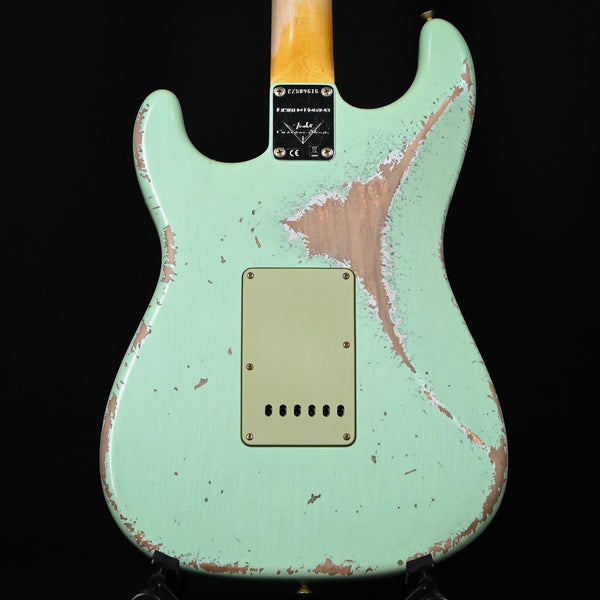 Fender Custom Shop Limited Edition 1962 Stratocaster w/ Handwound 60/63 Pickups, Heavy Relic- Aged Surf Green 2025 (CZ589616)
