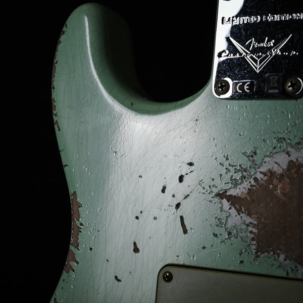 Fender Custom Shop Limited Edition 1962 Stratocaster w/ Handwound 60/63 Pickups, Heavy Relic- Aged Surf Green 2025 (CZ589616)
